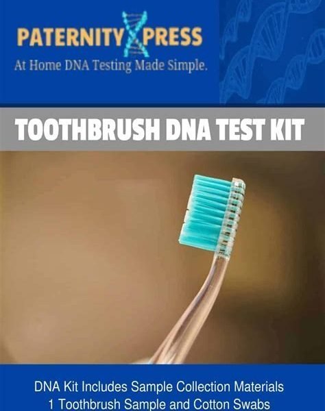 at home paternity test with toothbrush