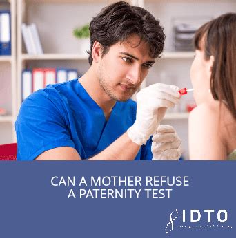 can a mother refuse a paternity test in texas