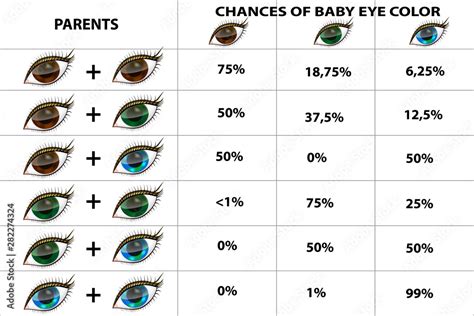 eye color test for paternity