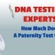 how much does a paternity dna test cost