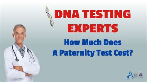how much does a paternity dna test cost