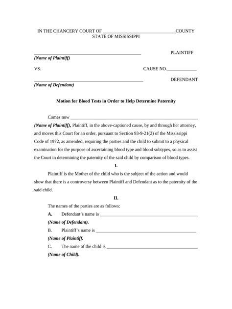 how to obtain a court ordered paternity test