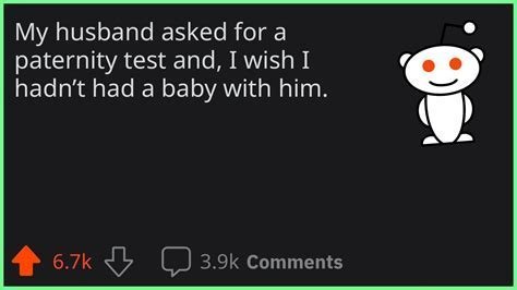 my husband asked for a paternity test