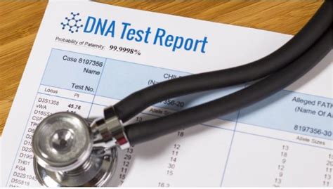 paternity test shows not father